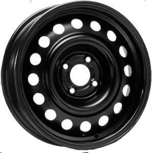 Диск Стальной TREBL мод.6775 15х5.5 PCD 4х100 ET45 DIA60.1  Black  