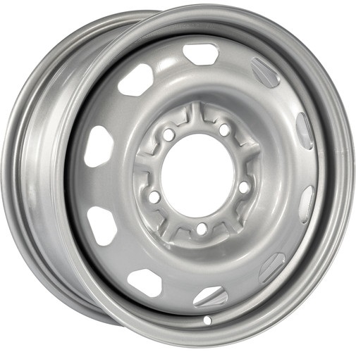 Диск Стальной TREBL мод.LT2887D_P (палета) 16х6 PCD 5х139.7 ET45 DIA108.6  Silver  